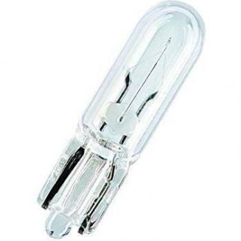 10 Bombillas de Osram de 12 V, 2,3 W, Casquillo de cristal W2x4,6d, Iluminación interior W2,3W, 2723
