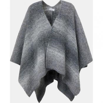 Poncho de punto de mujer en degradado Tintoretto