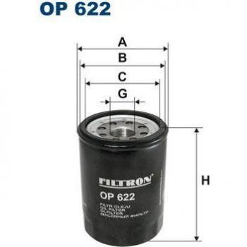 Filtro de aceite FILTRON OP 622