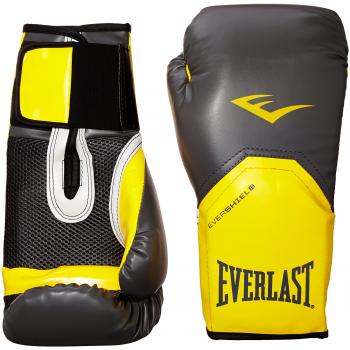 Everlast 2300GR/OR14 - Guante de boxeo elite, color gris/ naranja