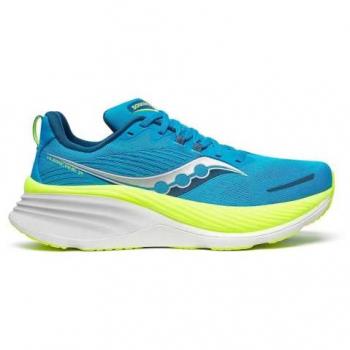 Saucony Hurricane 24 Men's Stability Running Shoes - Bright Blue - Size 44