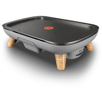 Plancha eléctrica Tefal Saveur Gourmet 2400W - Antiadherente - 46x30 cm - Gris