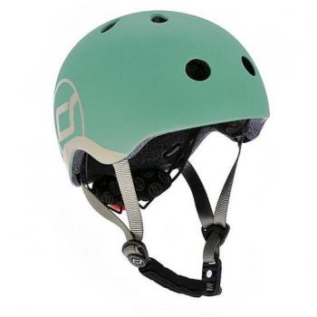 Casco SCOOTANDRIDE XXS-S para niños 1-5 años Bosque, talla 45-51