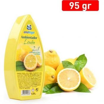 Ambientador Gel Clásico Limón 12 Unidades