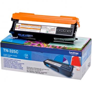 Brother TN-325C Cartucho de Tóner Cian Original para HL-4150CDN, HL-4570CDW, HL-4570CDWT, DCP-9055CDN, DCP-927