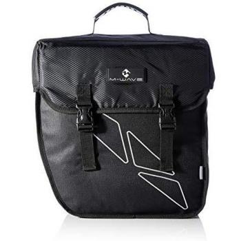 Bolsa Portaequipajes M-Wave Amsterdam Individual Izquierda 18L Negra