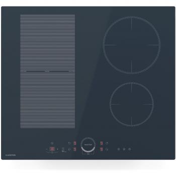 Placa de inducción Klarstein Delicatessa 60 Hybrid | 7000 W | Zona flexible | Booster | Antracita