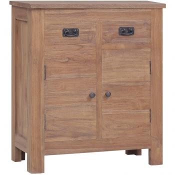 vidaXL Solid Teak Wood Sideboard 25.6x11.8x29.5