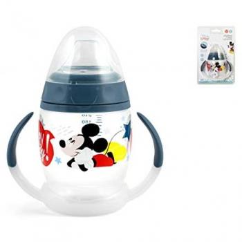 Taza Mickey Icon Lulabi 210 ml con boquilla de silicona suave, pack de 6 vasos