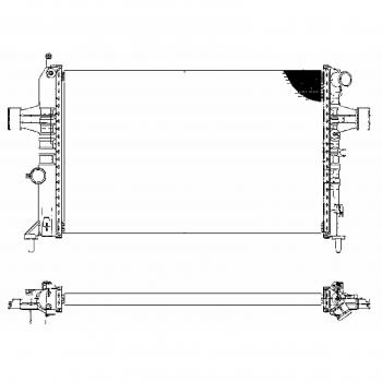 BEHR HELLA SERVICE 8MK 376 710-314 Kühler, Motorkühlung