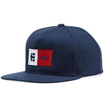 Etnies Block Combo Snapback para hombre - Azul - talla única