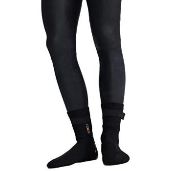 2XU Propel Neoprene Dive Booties - Unisex, Size Small, Black/Ambition
