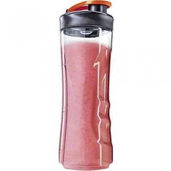 AEG ASBEB1 Botella portátil, 0,6L, Resistente a roturas, Apto para lavavajillas, Plástico, Transparente