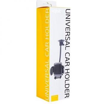 Soporte Universal para Smartphone con Ventosa y Brazo Flexible para Parabrisas y Aire Acondicionado