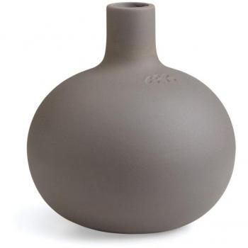 Kähler - Candelabro de diseño irdengut en Color Gris, 16,5 cm