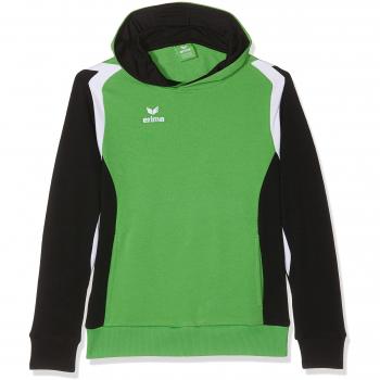 Erima GmbH Razor 2.0 Sudadera con Capucha, Unisex niños, Green/Negro/Blanco, 128
