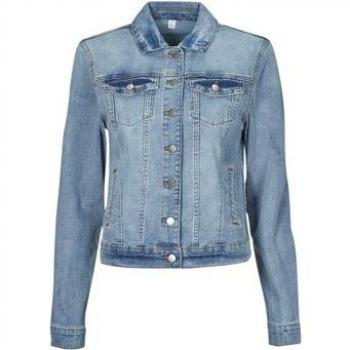 Chaqueta Vila Show vaquera azul medio Regular de mujer