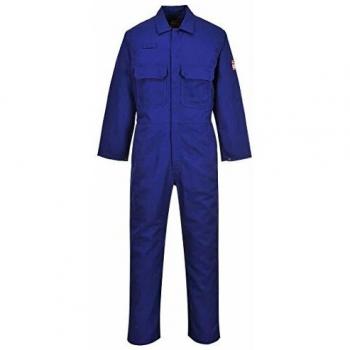 Buzo Ignífugo Bizweld Azul Real Talla Grande