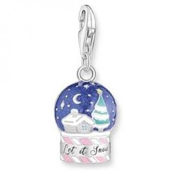 THOMAS SABO Women's Charms Multicoloured Snowball Charm 2063-664-7