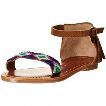 Pepe Jeans Maya Fringes -Sandalias Niñas, color Marrón