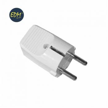 Clavija Schuko T/TL 4,8mm Envasada EDM