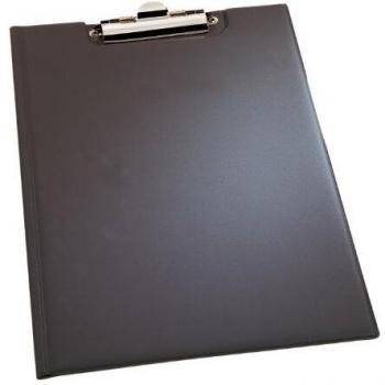 Carpeta con Portapapeles DURABLE A5, Negra, de Lámina Blanda