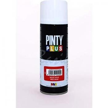 PINTYPLUS BASIC 1 SPRAY, Rojo Vivo 3020, 400ml-520cc