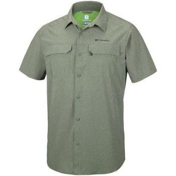 Columbia Irico™ Men's Short Sleeve Shirt Mosstone Heather S
