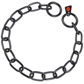 Collar para Perro de Acero Inoxidable Negro 44cm