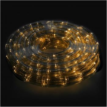 Luces de Navidad LED Blanca Cálida 240 Leds Uso Exterior/Interior IP44 Rollo 10 Metros