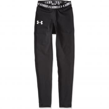 Under Armour HeatGear Leggings deportivos, Niñas, Negro
