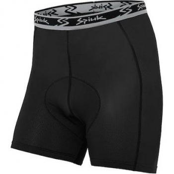 Culote interior de ciclismo sin tirantes para hombre Spiuk Anatomic negro - S