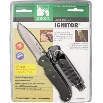 CRKT CR6850 Cuchillo Tascabile,Unisex - Adultos, Verde, un tamaño