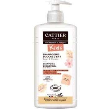 Cattier Kids 2-in-1 Marshmallow Blossom Shower Shampoo 500ml
