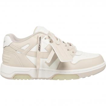 Off White Multicolour Sneakers for Outdoors, Beige female, Size: 7 UK / Size: 10 US