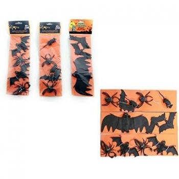 Set de bichos PVC para decoración de Halloween