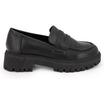 Mocasín de Mujer Kelara - Suela Track y Planta de Piel con antifaz