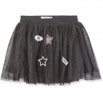 NAME IT Nitgetina Tulle Skirt F Mini, Falda para Bebés, Gris