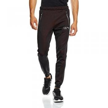 Evo Puma-Pantalón para hombre, color negro/rojo