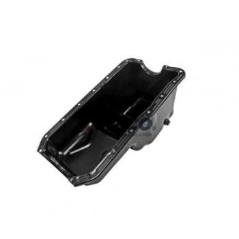 Cárter de aceite VAICO V25-0655 para Ford Escort y Fiesta con tornillo de drenaje, sin junta, acero de calidad original