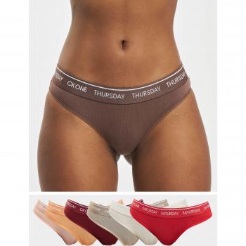 Calvin Klein Pack de 7 tangas CK One Radiant Cotton multicolor - XS