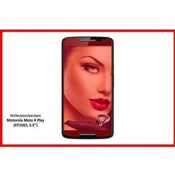 mtb more energy® Protector de pantalla de vidrio templado para Motorola Moto X Play