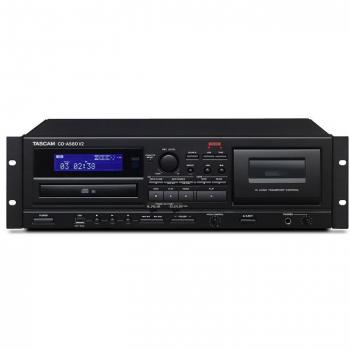 Reproductor de CD y Pletina de Cassette Tascam CD-A580 V2 con Grabadora USB
