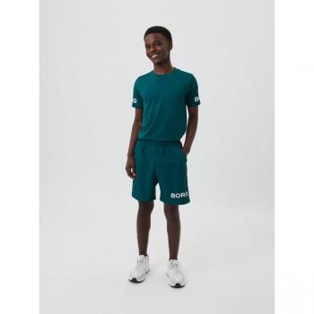 Björn Borg Borg Shorts Green, Size 134-140