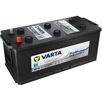 Varta Promotive Black M10 - Batería de peso pesado, trabajo público, agrícolas, 12 V, 190 Ah, 1200 Amps