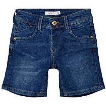 NAME IT Pantalones vaqueros cortos para chico. Azul - Medio Azul Denim 86 cm