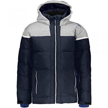 CMP Skijacke 39W1904 Chaqueta, Niños, Azul/Negro, 116