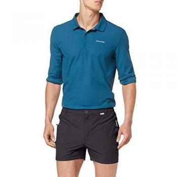 Regatta Highton - Pantalones Cortos de Senderismo para Hombre, Repelente al Agua, protección UV, Hombre, Pantalones Cortos, RMJ224, Gris, 33-Inch