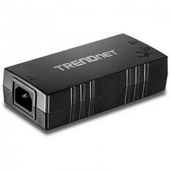 TRENDnet TPE-115GI PoE Adapter, 15.4W Power over Ethernet Injector, IEEE 802.3af Compliant, Supports 10/100Mbps Ethernet, Compact Design for Indoor Use, LED Power Indicator, Plug