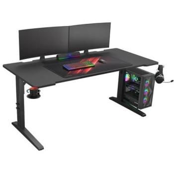 Escritorio Gaming Genesis Holm Modular 160 RGB Negro 160x75 cm